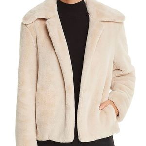 Beige Fur Theory coat